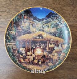LOT OF 6 Franklin Mint BILL BELL Limited Ed FINE PORCELAIN PLATE Biblical 1991-2