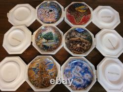 LOT OF 6 Franklin Mint BILL BELL Limited Ed FINE PORCELAIN PLATE Biblical 1991-2