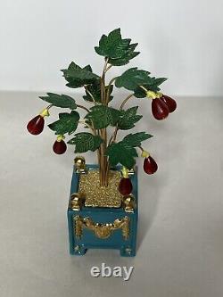 LOT of 9 Read Desc Franklin Mint House of Faberge Imperial Trees Vintage ©1991