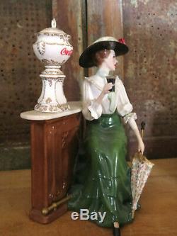 LTD Ed. COCA COLA Heirloom Porcelain Lady Sculpture EMILY Franklin Mint RARE