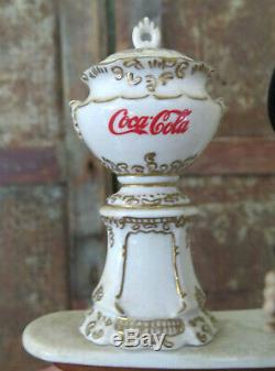 LTD Ed. COCA COLA Heirloom Porcelain Lady Sculpture EMILY Franklin Mint RARE