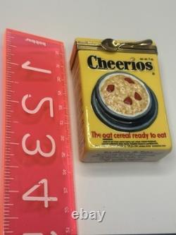 L. E. Franklin Mint Porcelain Hinged Trinket Box General Mills Cheerios Cereal