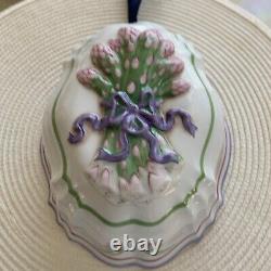 Le Cordon Bleu Franklin Mint Porcelain Asparagus Wall Hanging MINT Until 3/25