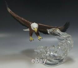 Lenox Eagle's Dominion Figurine Crystal-porcelain Sculpture Mib Very Rare Mib