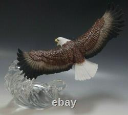 Lenox Eagle's Dominion Figurine Crystal-porcelain Sculpture Mib Very Rare Mib