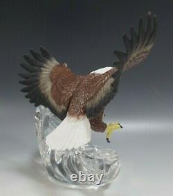 Lenox Eagle's Dominion Figurine Crystal-porcelain Sculpture Mib Very Rare Mib