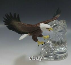 Lenox Eagle's Dominion Figurine Crystal-porcelain Sculpture Mib Very Rare Mib