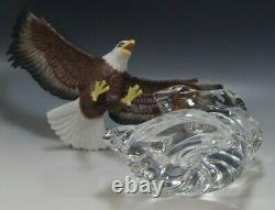 Lenox Eagle's Dominion Figurine Crystal-porcelain Sculpture Mib Very Rare Mib