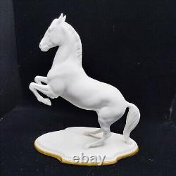 Levade Porcelain Horse 1991 By Pamela Du Boulay Franklin Mint With Cert Of Auth