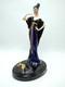 Limited Edition Franklin Mint House Of Erte MOONLIGHT MYSTIQUE Porcelain