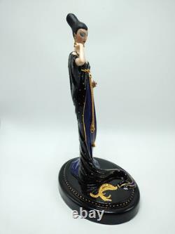 Limited Edition Franklin Mint House Of Erte MOONLIGHT MYSTIQUE Porcelain