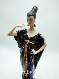 Limited Edition Franklin Mint House Of Erte MOONLIGHT MYSTIQUE Porcelain