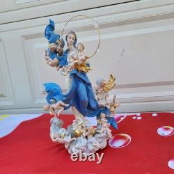 Limited Edition Franklin Mint Mary of Queen Heaven Figurine Statue