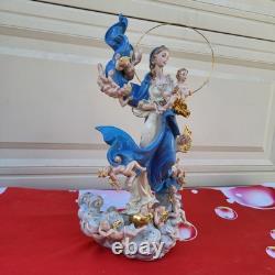 Limited Edition Franklin Mint Mary of Queen Heaven Figurine Statue