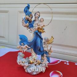 Limited Edition Franklin Mint Mary of Queen Heaven Figurine Statue