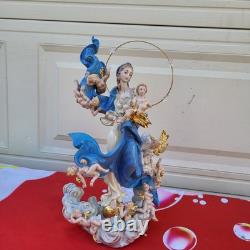 Limited Edition Franklin Mint Mary of Queen Heaven Figurine Statue