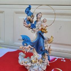 Limited Edition Franklin Mint Mary of Queen Heaven Figurine Statue