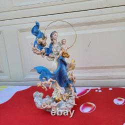Limited Edition Franklin Mint Mary of Queen Heaven Figurine Statue