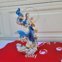 Limited Edition Franklin Mint Mary of Queen Heaven Figurine Statue