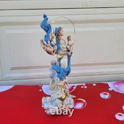 Limited Edition Franklin Mint Mary of Queen Heaven Figurine Statue