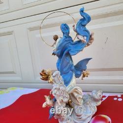 Limited Edition Franklin Mint Mary of Queen Heaven Figurine Statue
