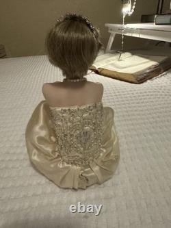 Limited/ Numbered Franklin Mint Sitting Princess Diana Porcelain Doll