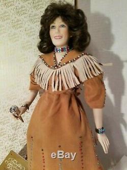 Loretta Lynn Porcelain Doll Manufactured By Franklin Heirloom Dolls In 1988