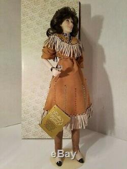 Loretta Lynn Porcelain Doll Manufactured By Franklin Heirloom Dolls In 1988