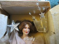 Lot 3 Franklin Mint Dorothy & The Wicked Witch & Glinda Porcelain Dolls in Boxes