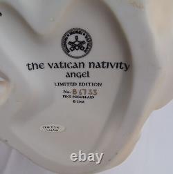 Lot 3 Franklin Mint The Vatican Nativity Limited Edition Mary Angel Figurine