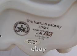 Lot 3 Franklin Mint The Vatican Nativity Limited Edition Mary Angel Figurine