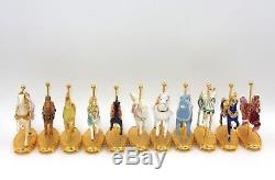 Lot Of 11 Franklin Mint World Of Carousel Horse Porcelain Figurine Sculptures