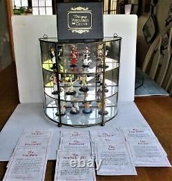 Lot Of 12, Circus Museum Of Vienna The Porcelain Circus. With Display. (9073)