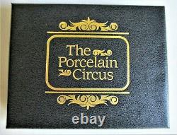 Lot Of 12, Circus Museum Of Vienna The Porcelain Circus. With Display. (9073)