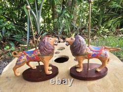 Lot Of 17 1988 Franklin Mint Carousel READ