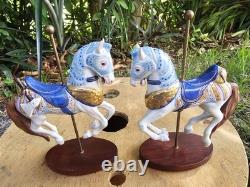 Lot Of 17 1988 Franklin Mint Carousel READ