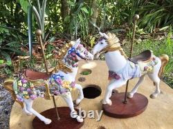 Lot Of 17 1988 Franklin Mint Carousel READ