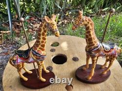 Lot Of 17 1988 Franklin Mint Carousel READ