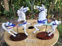 Lot Of 17 1988 Franklin Mint Carousel READ