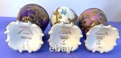 Lot Of 6 House Of Faberge Musical Eggs Music Boxes Franklin Mint