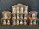 Lot Set Of 18 John Wayne Franklin Mint Hand Painted Sculptures Figures Display