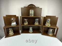 Lot Set Of 8 John Wayne Franklin Mint Hand Painted Sculptures Figures Display