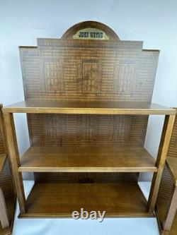 Lot Set Of 8 John Wayne Franklin Mint Hand Painted Sculptures Figures Display