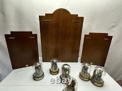 Lot Set Of 8 John Wayne Franklin Mint Hand Painted Sculptures Figures Display