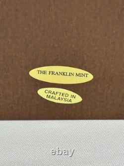 Lot Set Of 8 John Wayne Franklin Mint Hand Painted Sculptures Figures Display