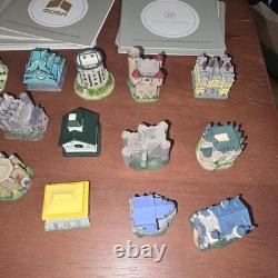 Lot of 25 Mini Plated of World's Great Porcelain Houses Collection. With COAs