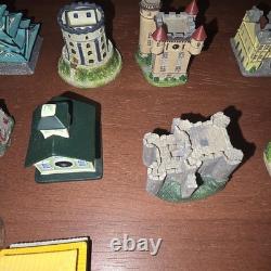 Lot of 25 Mini Plated of World's Great Porcelain Houses Collection. With COAs