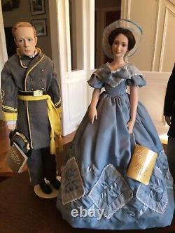 Lot of 4 Franklin Mint Gone with the Wind Collector Dolls