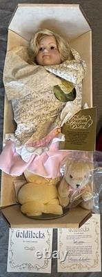 Lot of 4 Franklin Mint Heirloom Fairytale Collection Dolls by Carol Lawson