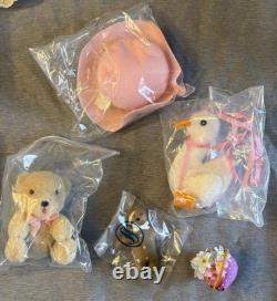 Lot of 4 Franklin Mint Heirloom Fairytale Collection Dolls by Carol Lawson